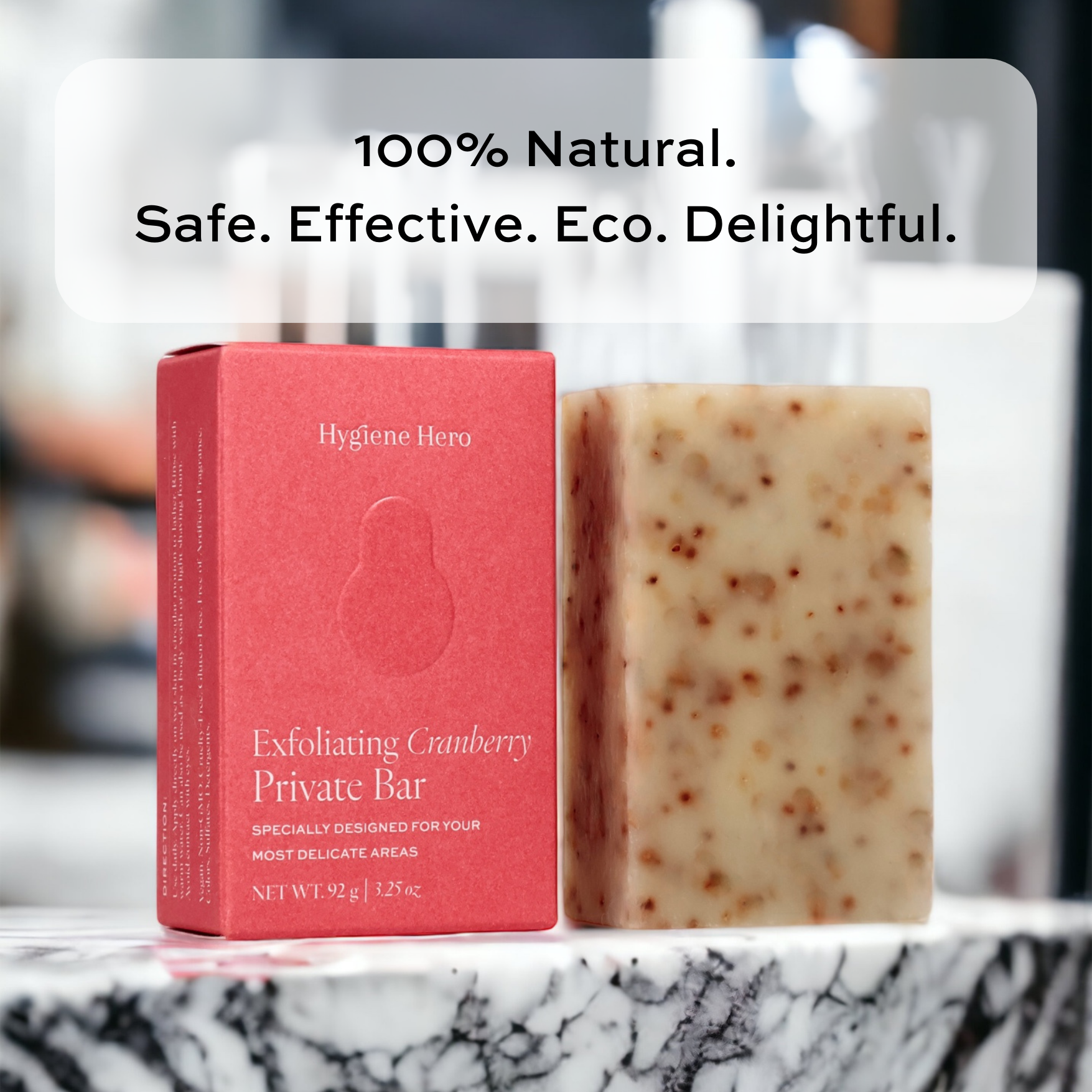 Exfoliating Cranberry Private Bar
