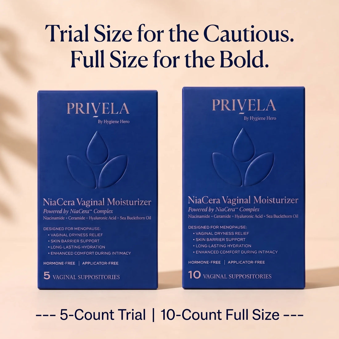 PRIVELA NiaCera™ Vaginal Moisturizer